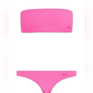 TRIANGL STRAPLESS BIKINI TOP & BOTTOM